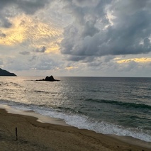 ☆海を目の前にサンセットヨガ☆